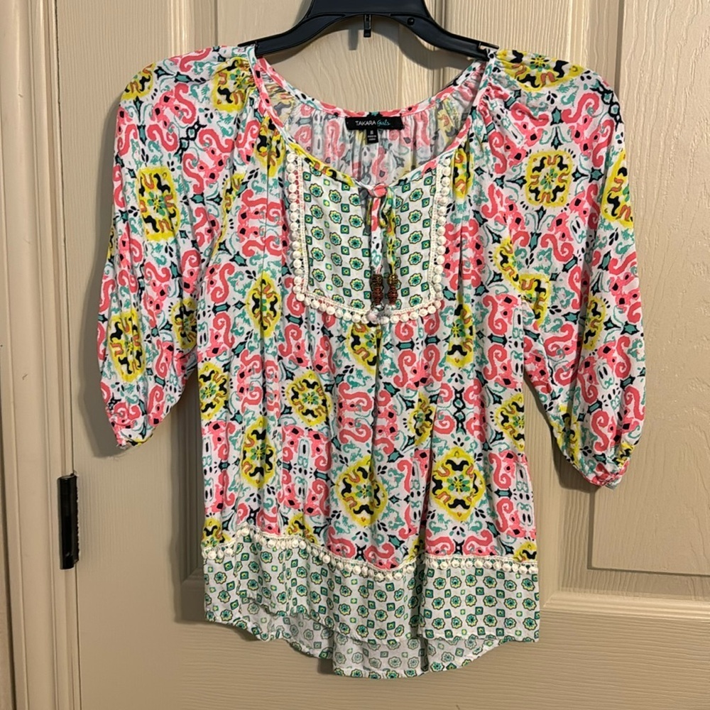 Takara girls blouse. M